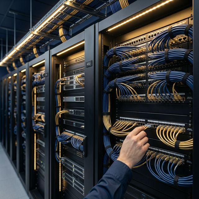 Network Cabling and Server Room
